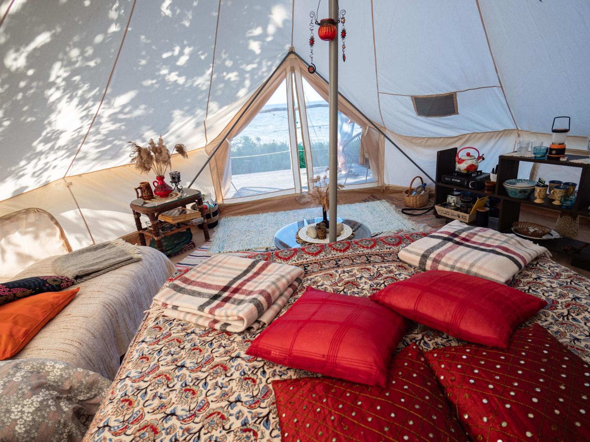 Mereaeaere Glamping Ja Rannamaja Liimala Exterior photo